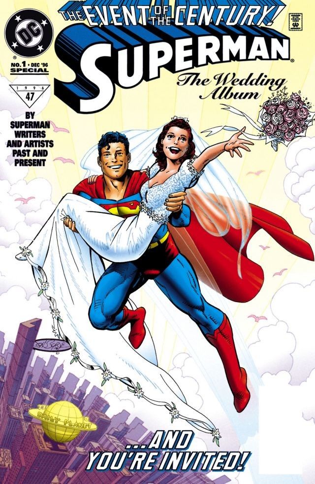 Superman: The Wedding Album, copertina di John Byrne