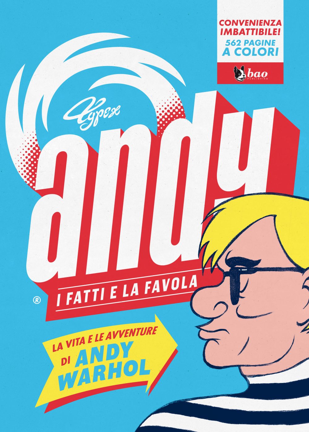 Andy - I fatti e la favola, copertina di Typex