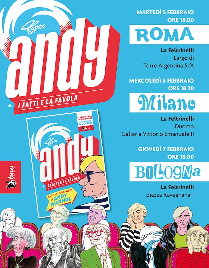 Andy, il tour italiano di BAO