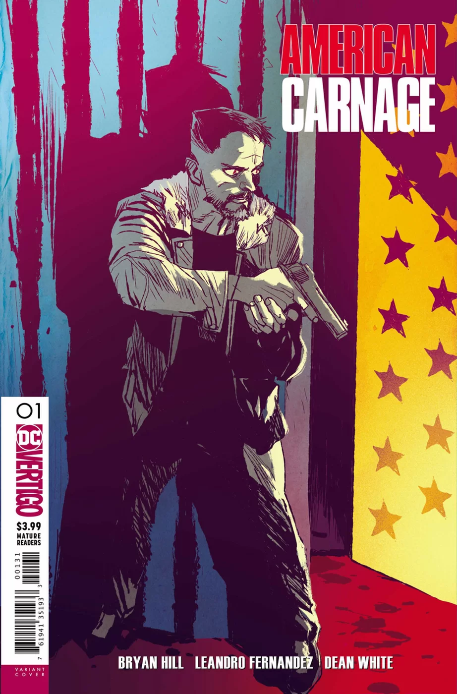 American Carnage #1, variant cover di Rafael Albuquerque