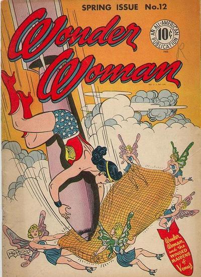 Wonder Woman #12, copertina di Harry G. Peter