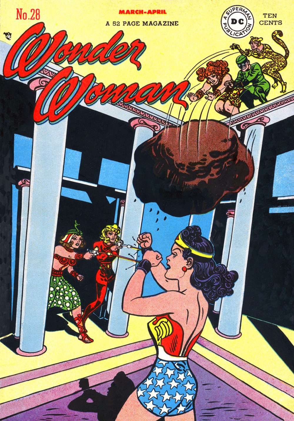 Wonder Woman #28, copertina di Harry G. Peter