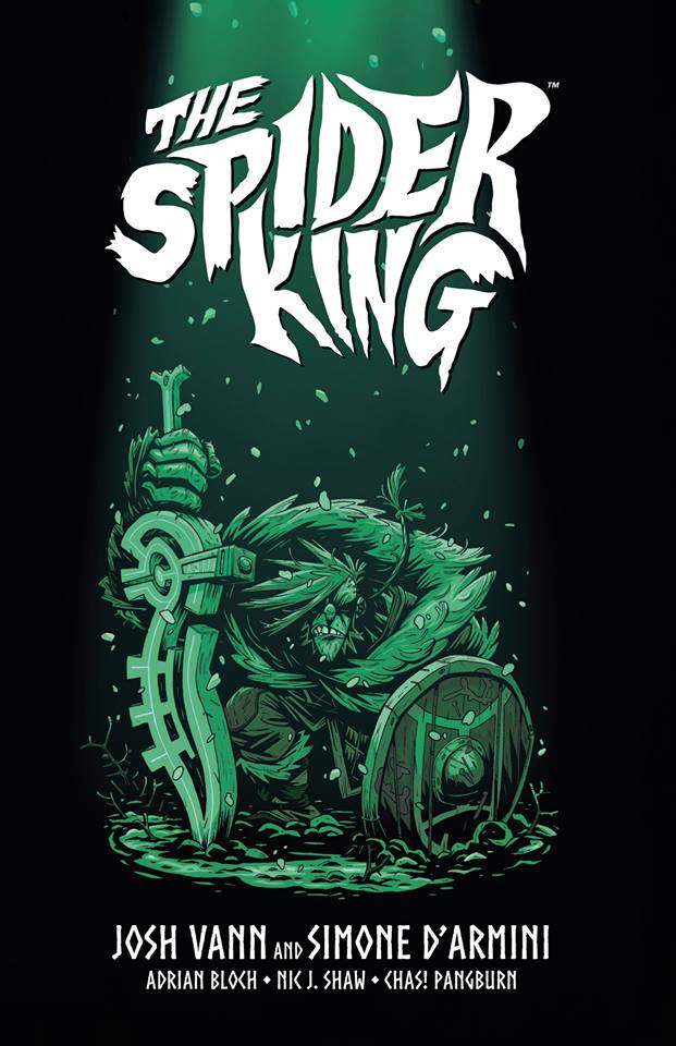 Spider King, copertina di Simone D’Armini