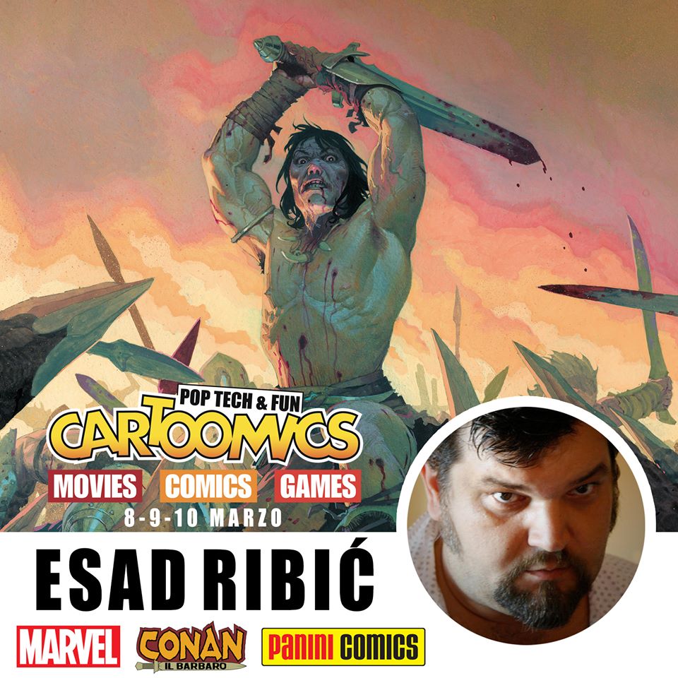 Esad Ribic a Cartoomics 2019