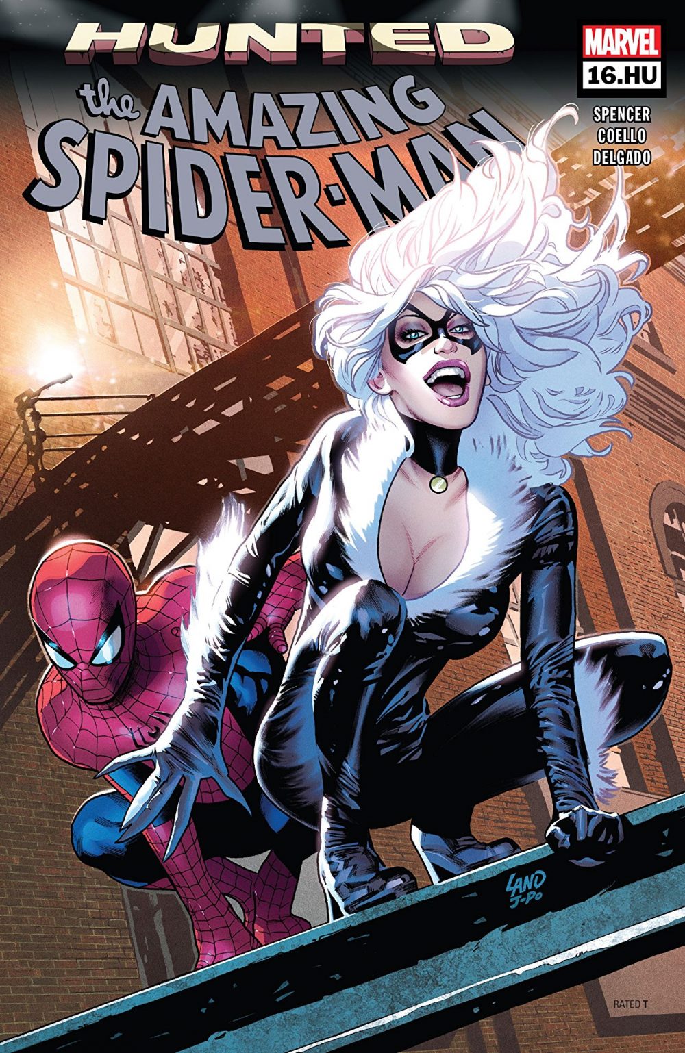 Amazing Spider-Man #16.HU, copertina di Greg Land