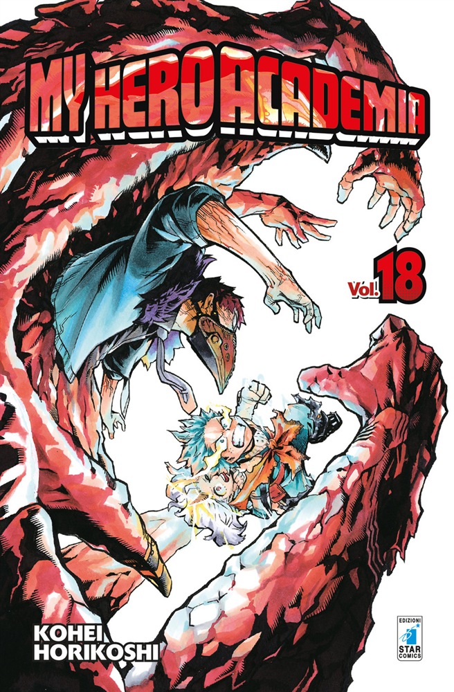 My Hero Academia 18, copertina