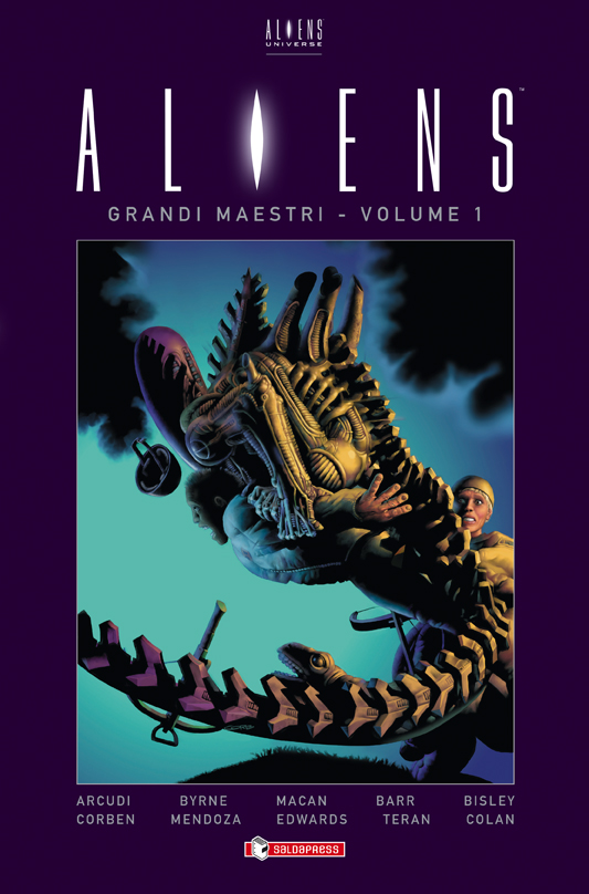 Aliens - Grandi Maestri vol. 1, copertina di Richard Corben