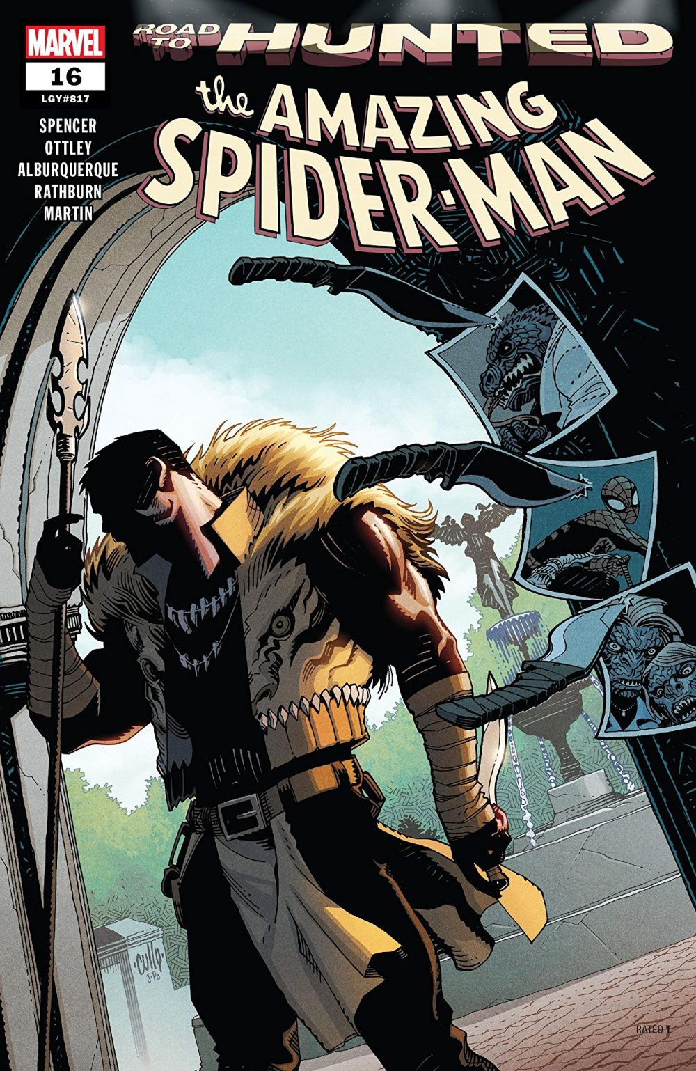 Amazing Spider-Man #16, copertina di Cully Hamner