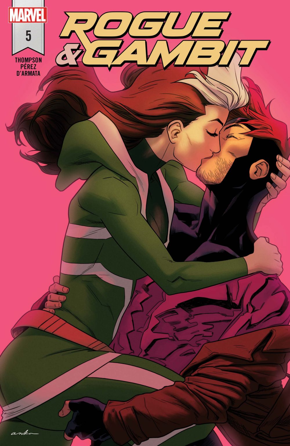 Rogue & Gambit #5, copertina di Kris Anka