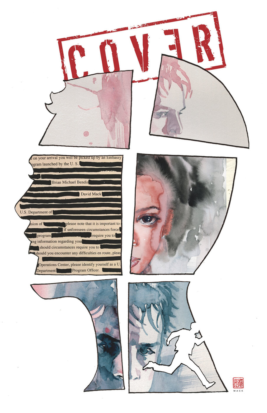 Cover #6, copertina di David Mack