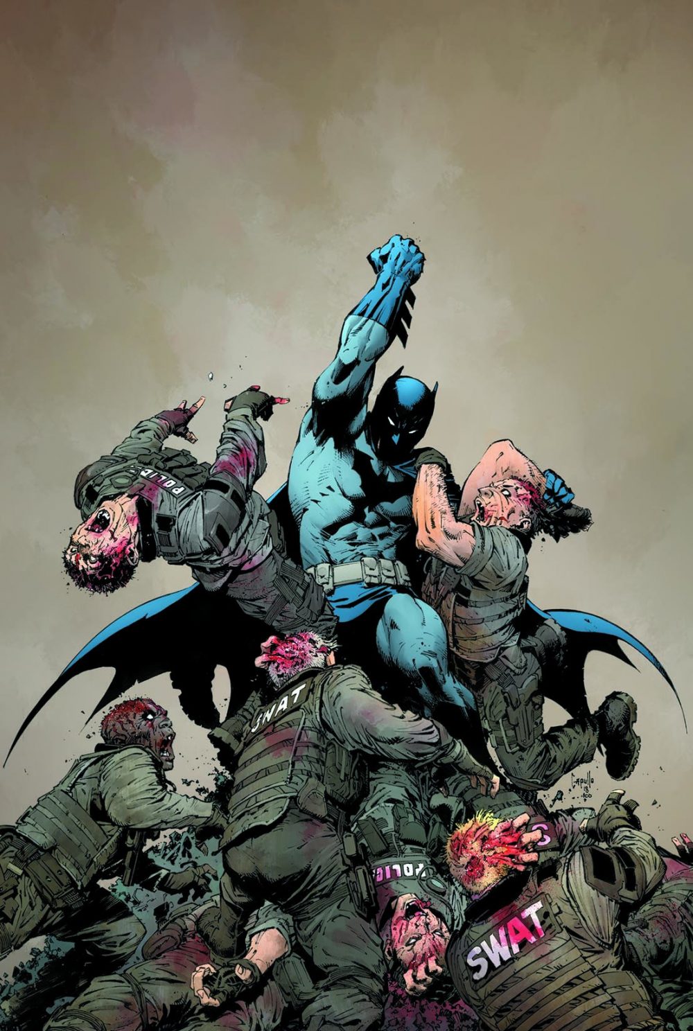 DCeased #1, copertina di Greg Capullo