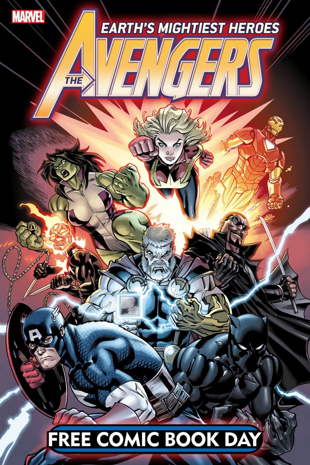 FCBD Avengers #1, copertina di Ed McGuinness