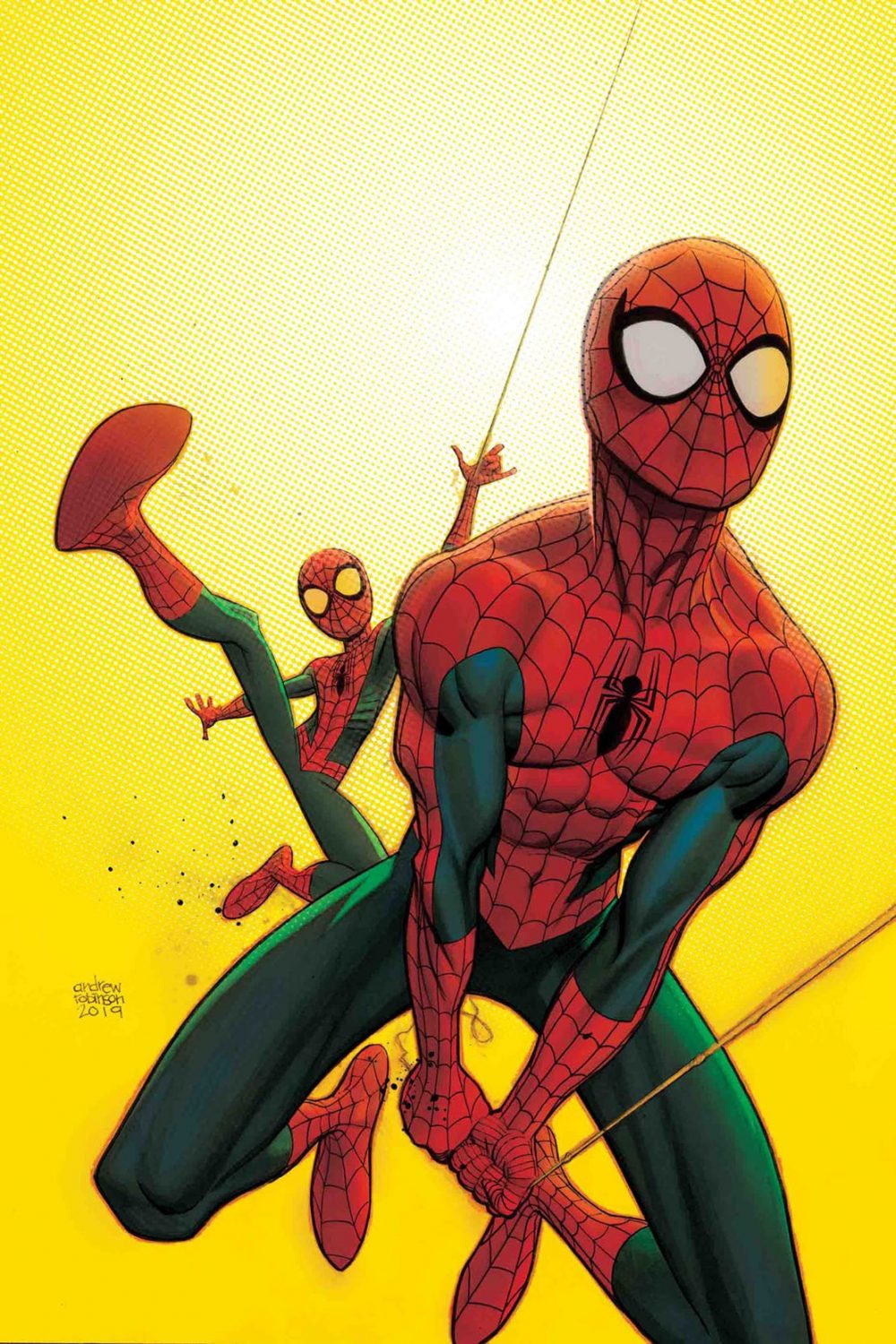 Friendly Neighborhood Spider-Man #6, copertina di Andrew C. Robinson