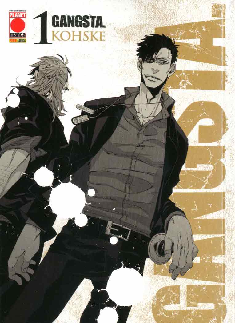 Gangsta. 1, copertina