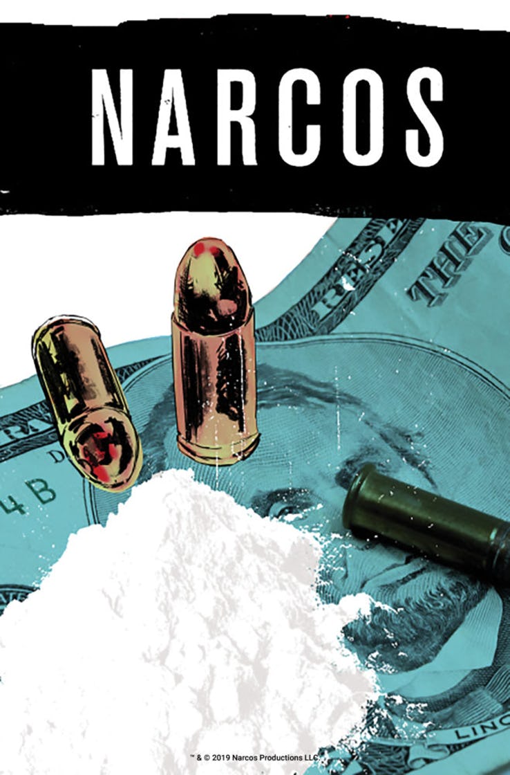 Narcos #1, copertina di Vic Mahotra