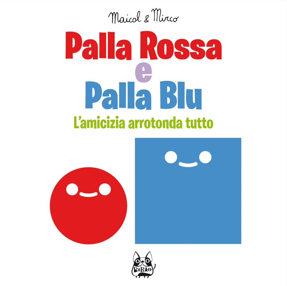 Palla Rossa e Palla Blu, copertina di Maicol e Mirco