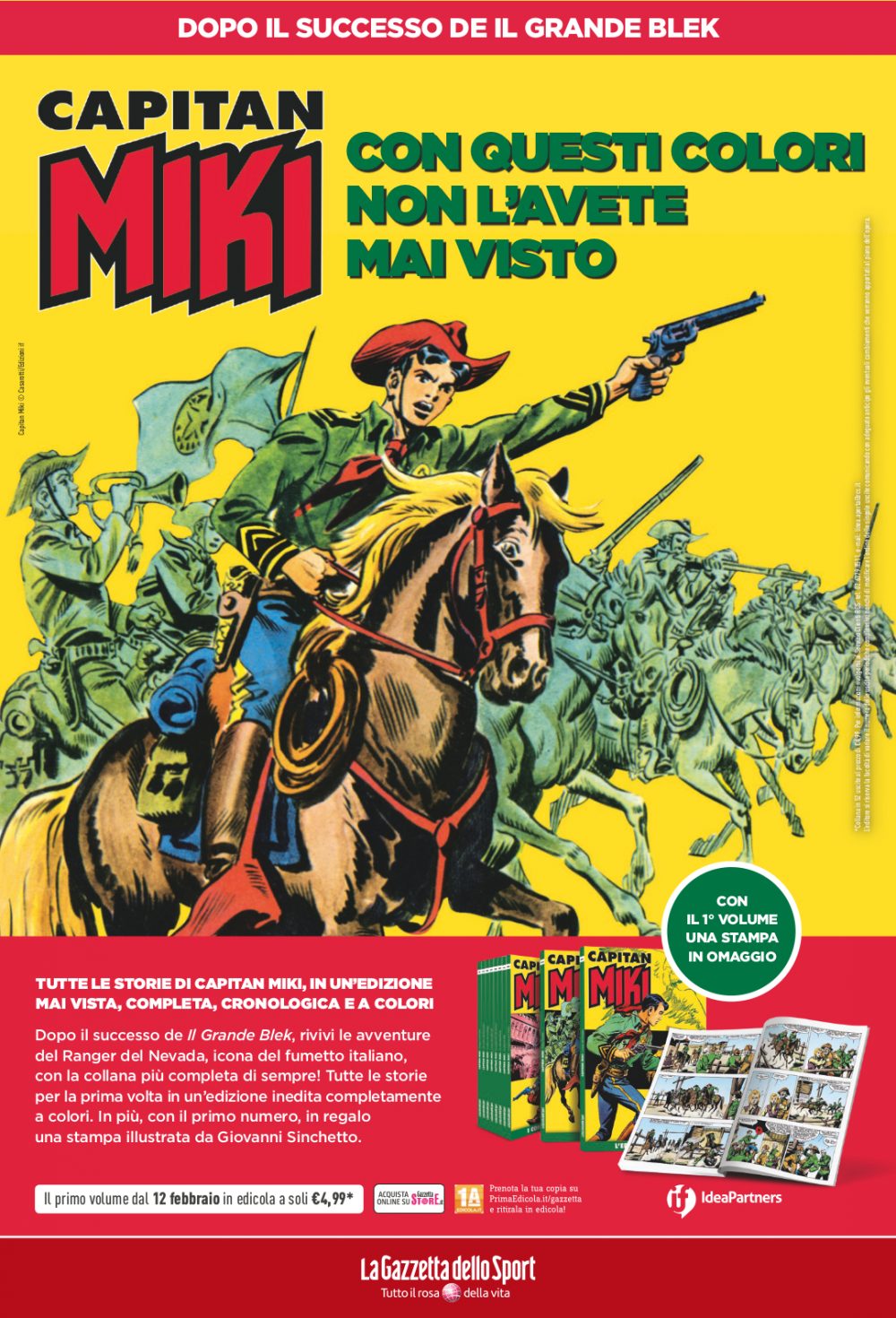 Capitan Miki, la locandina