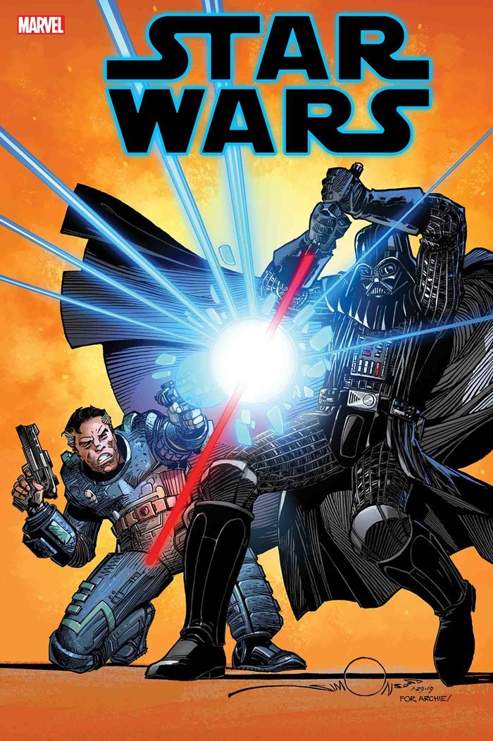 Star Wars #108 One-Shot, copertina di Walter Simonson