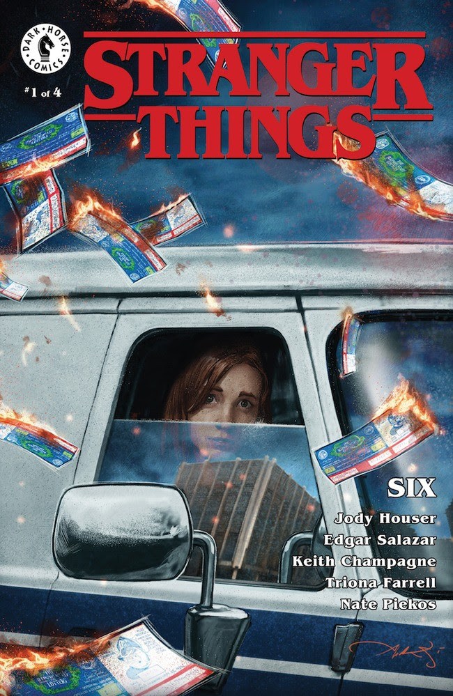 Stranger Things: Six #1, copertina di Aleksi Bricolt