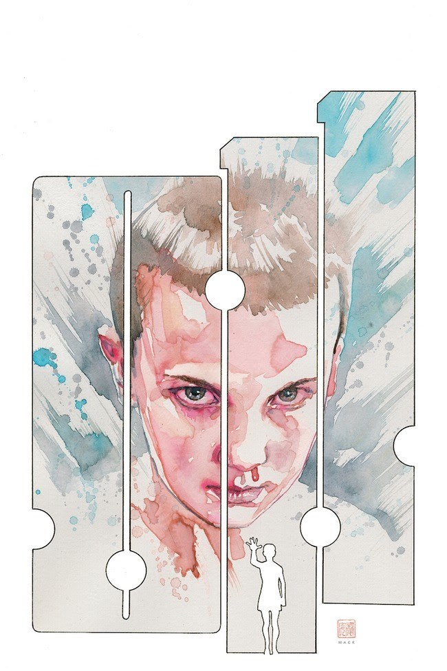 Stranger Things: Six #1, variant cover di David Mack