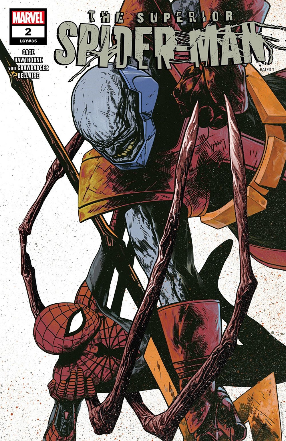 Superior Spider-Man #2, copertina di Travis Charest