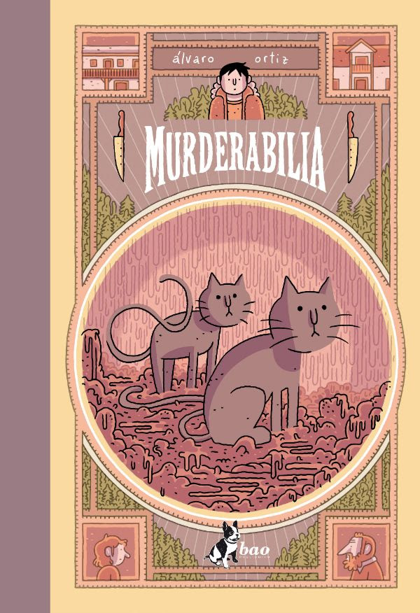 Murderabilia, copertina di Alvaro Ortiz