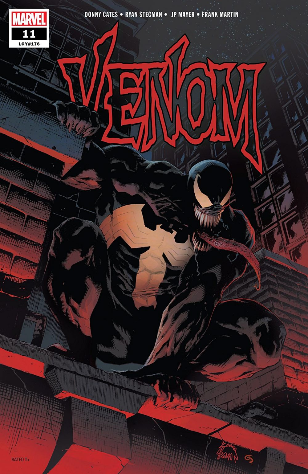 Venom #11, copertina di Ryan Stegman