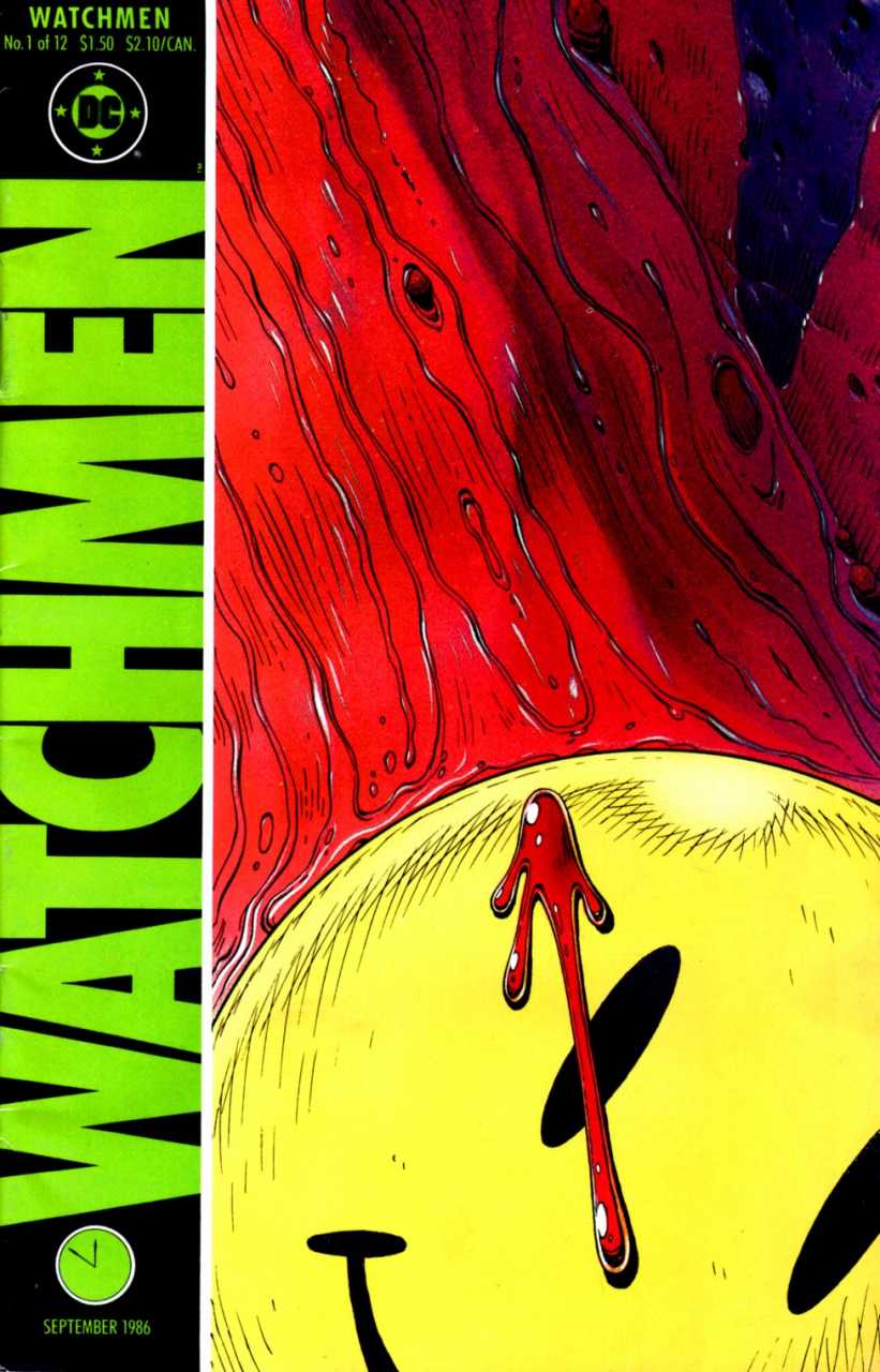 Watchmen #1, copertina di Dave Gibbons