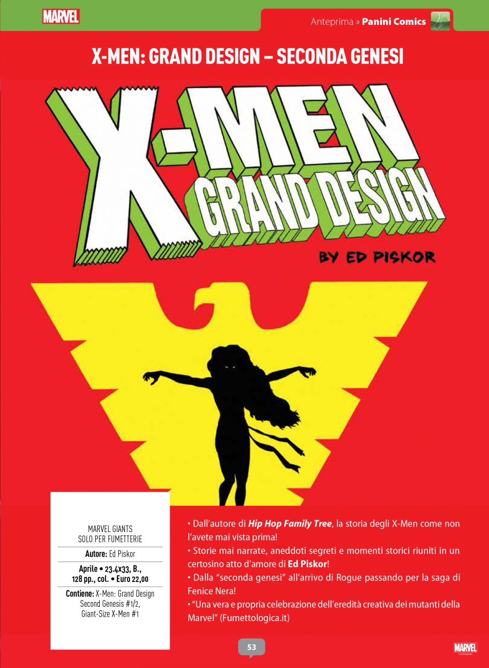 X-Men Grand Design su Anteprima