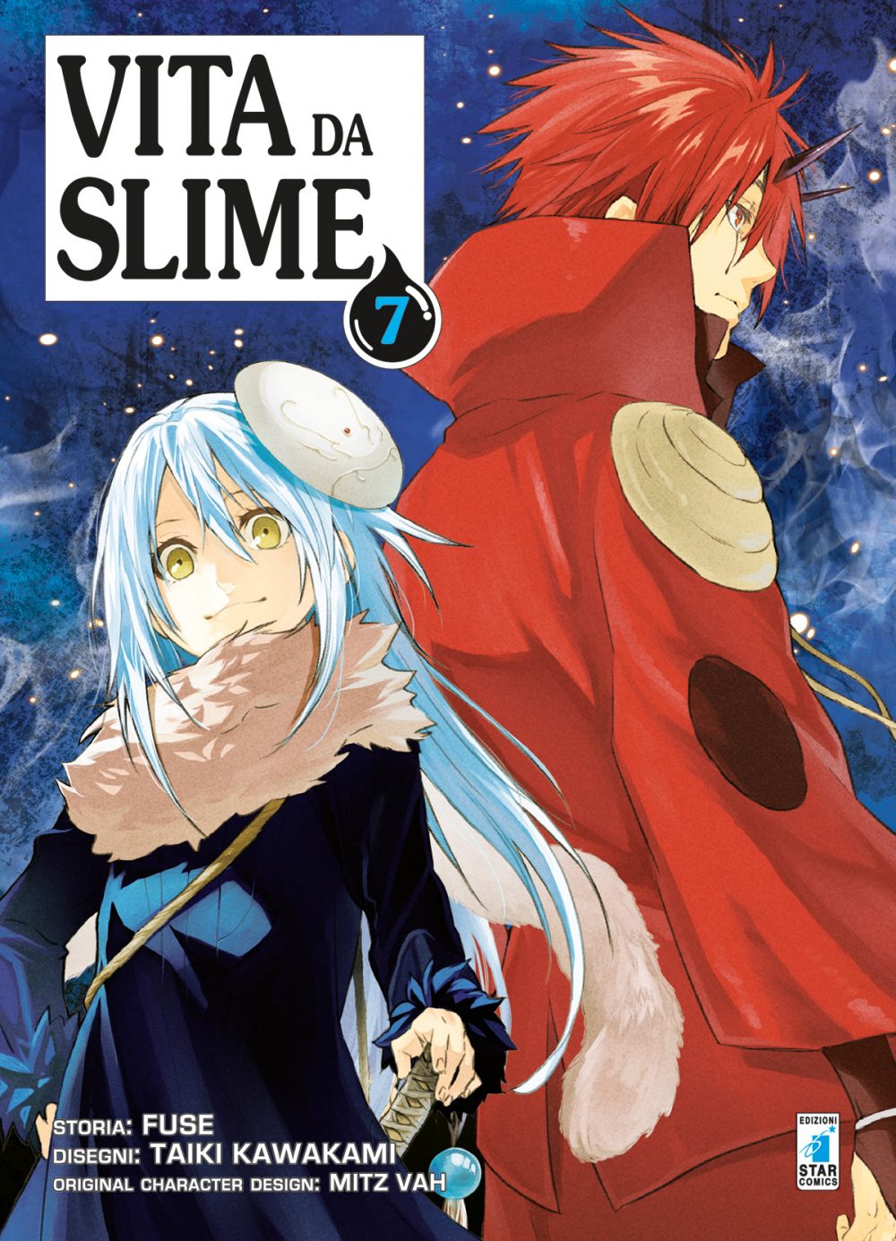 Vita da Slime 7, copertina di Taiki Kawakami