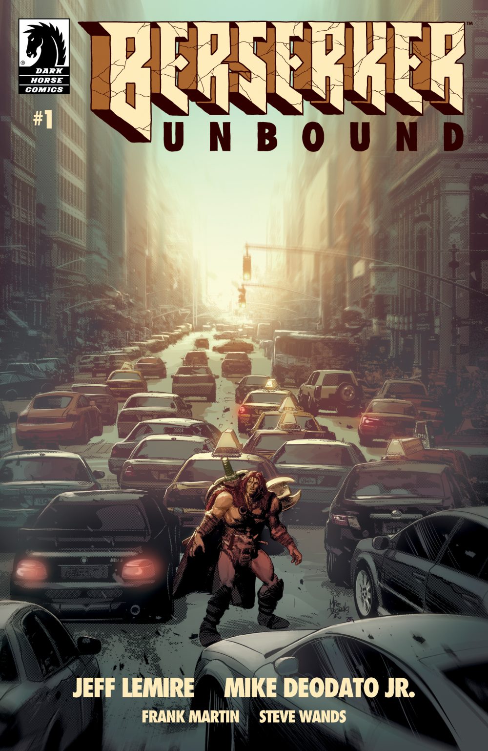 Berserker Unbound #1, copertina di Mike Deodato Jr.