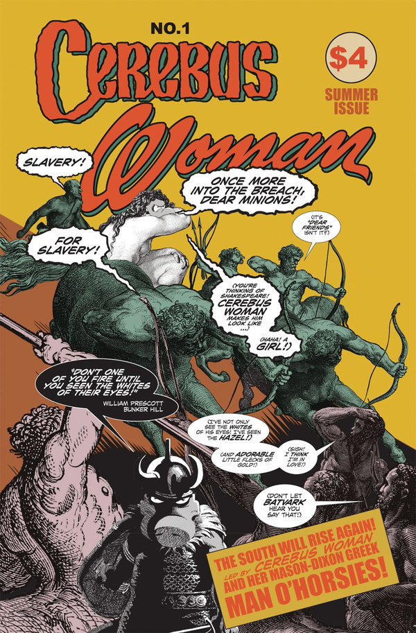 Cerebus Woman #1, copertina di Benjamin Hobbs