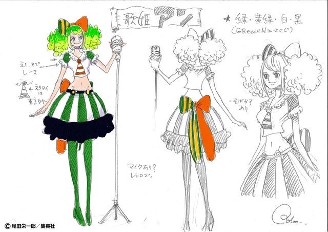 One Piece: Stampede, Ann character design