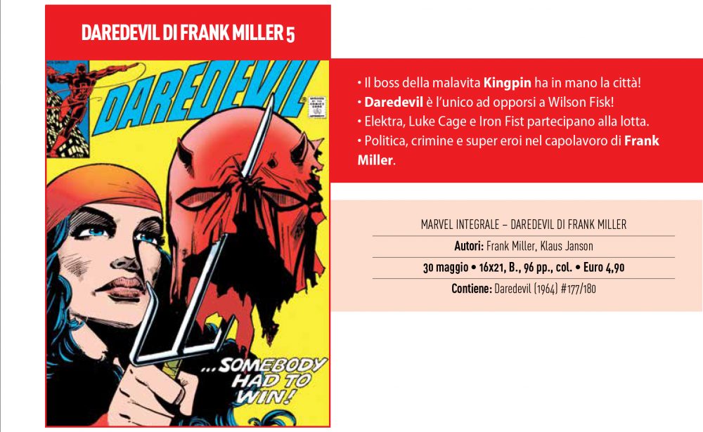 Daredevil di Frank Miller su Anteprima