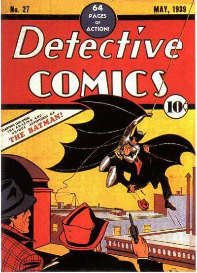 Detective Comics #27, copertina di Bob Kane