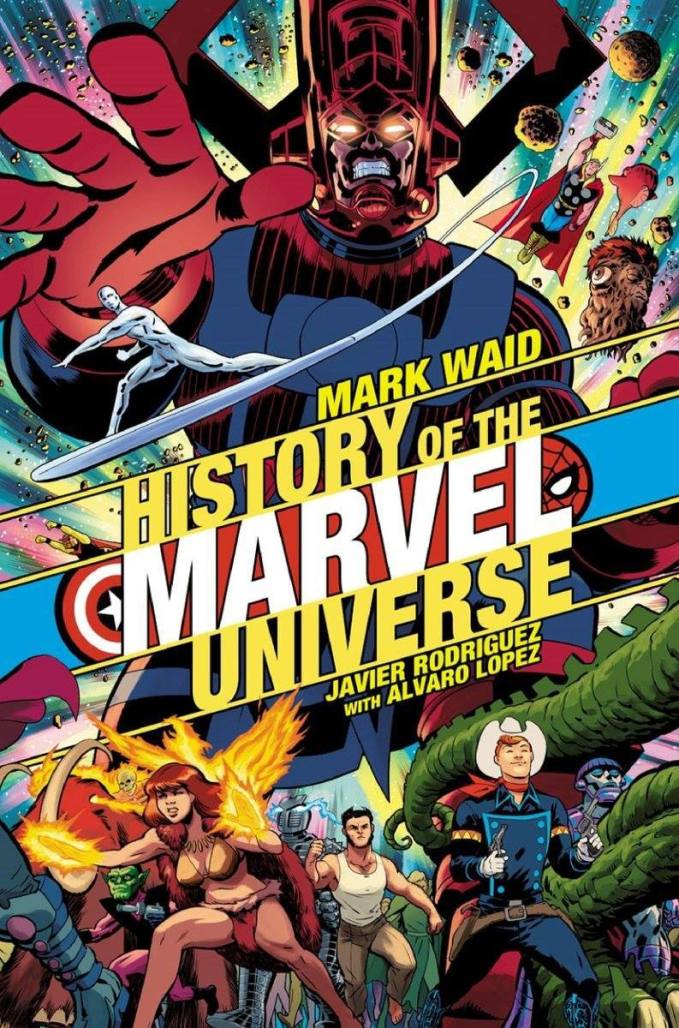 History of the Marvel Universe #1, variant cover di Javier Rodriguez