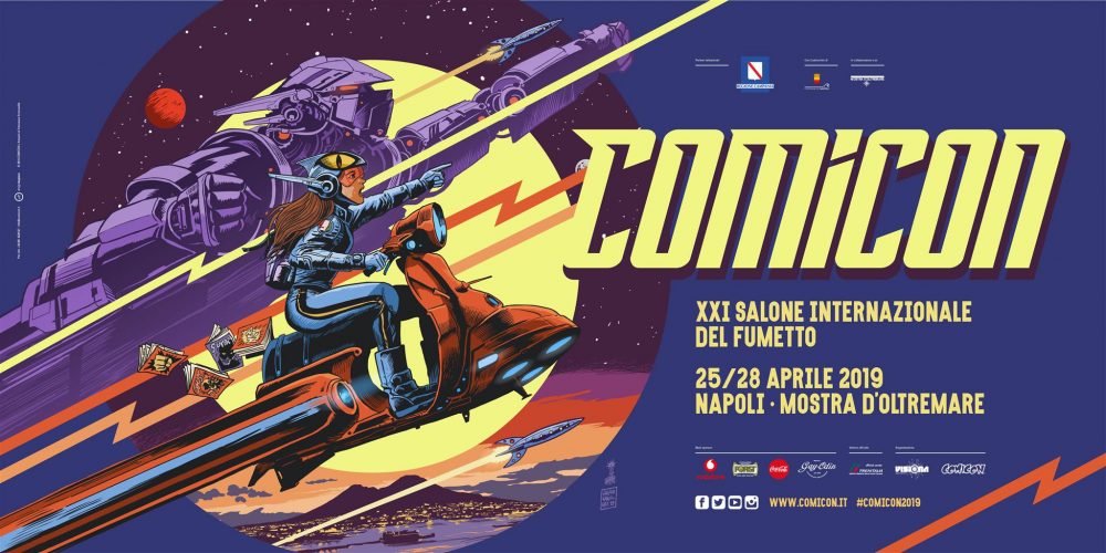 Napoli Comicon, manifesto di Francesco Francavilla