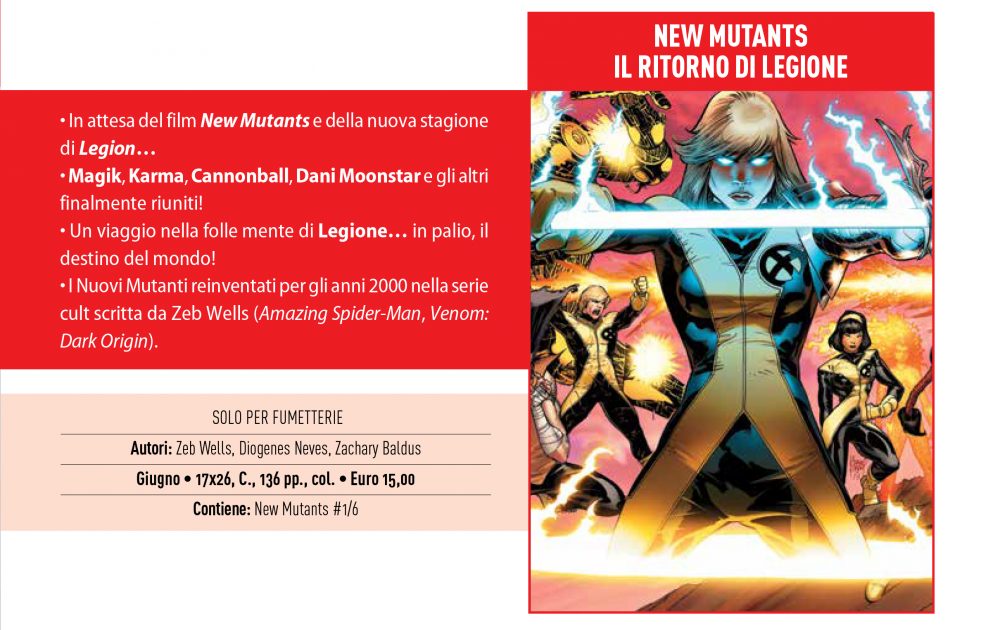 New Mutants: Il ritorno di Legione su Anteprima