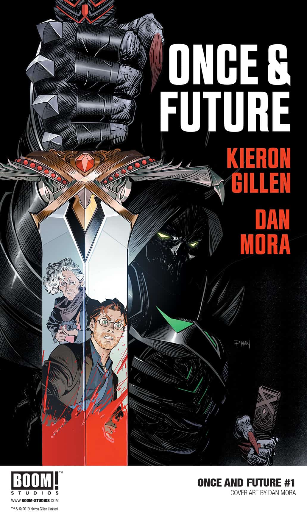 Once and Future #1, copertina di Dan Mora