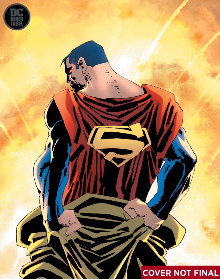 Superman: Year One, copertina provvisoria di Frank Miller