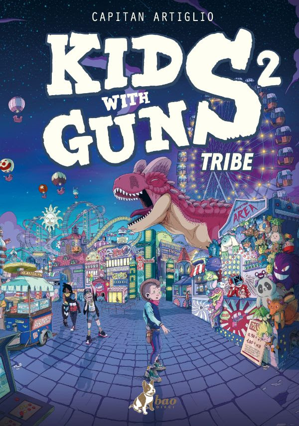 Kids With Guns vol. 2: Tribe, copertina di Capitan Artiglio