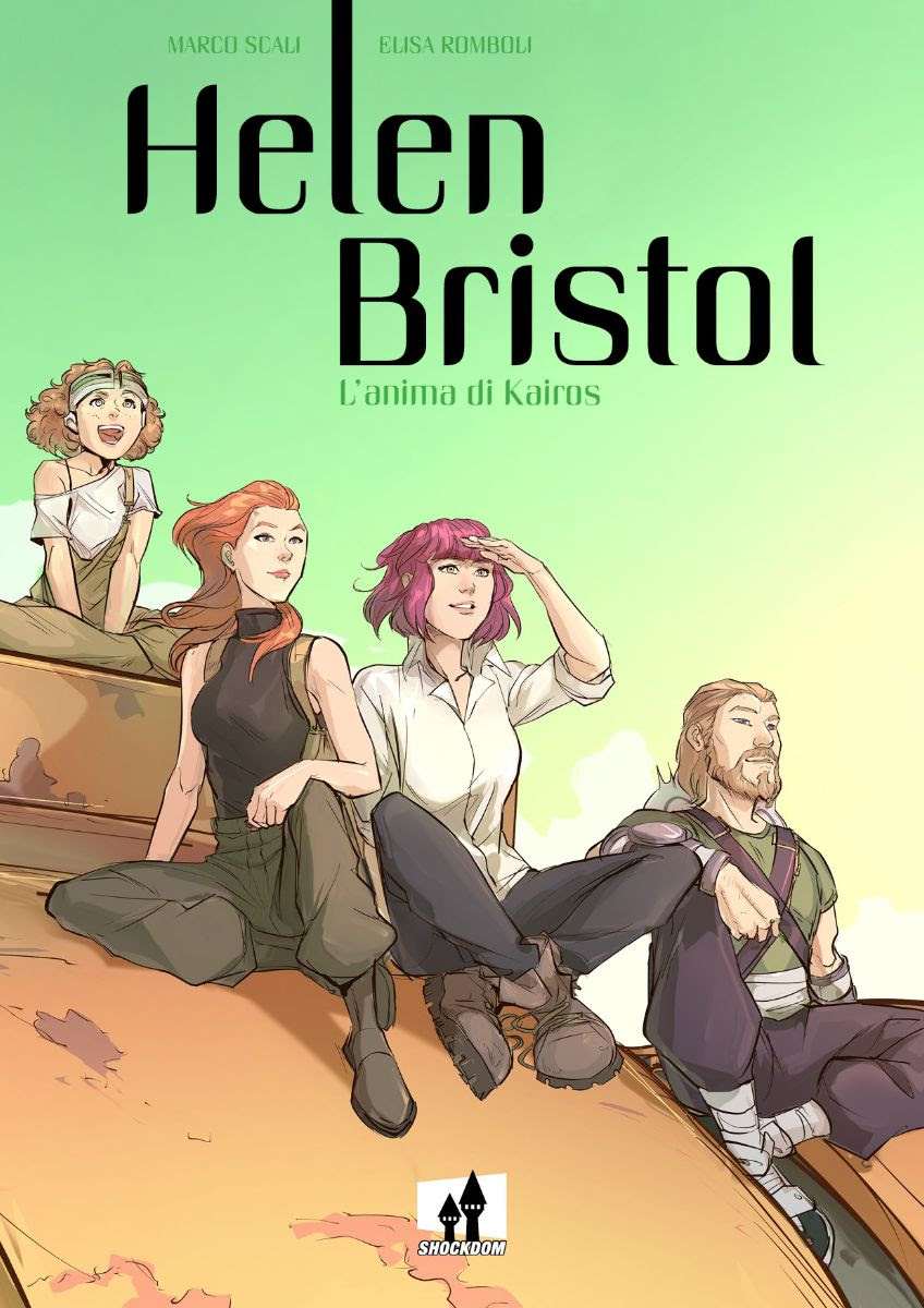 Helen Bristol - L’anima di Kairos, copertina di Elisa Romboli