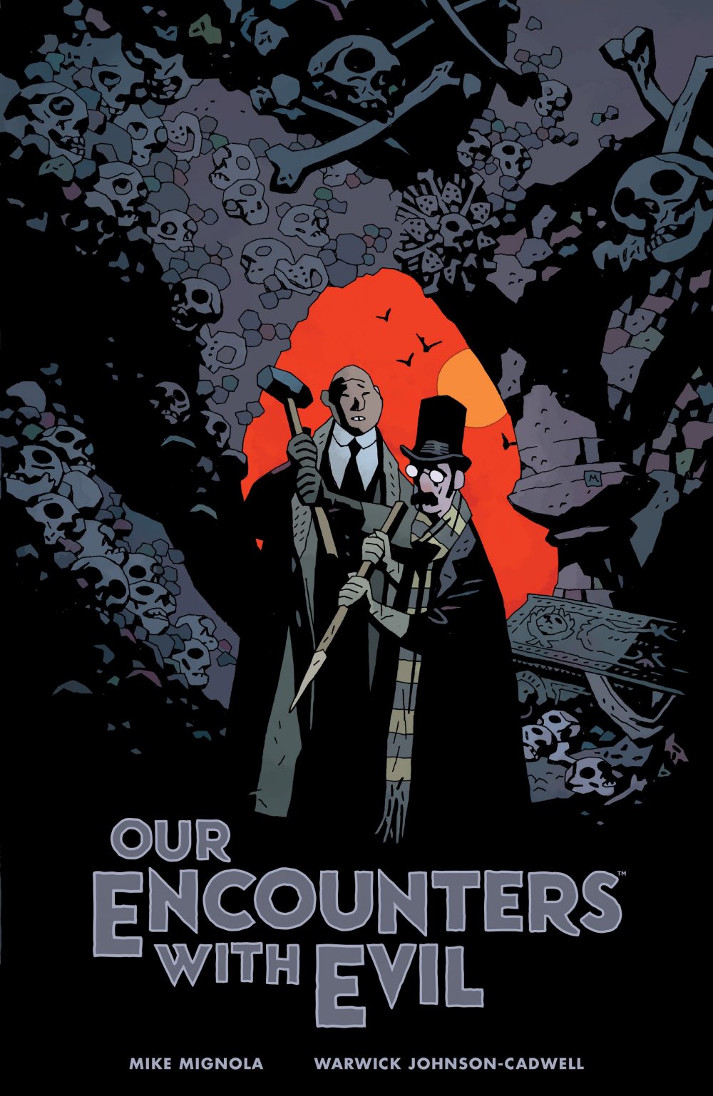 Our Encounters with Evil, copertina di Mike Mignola