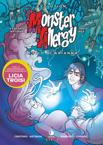 Monster Allergy Evolution vol.4: Il filo di Arianna, copertina