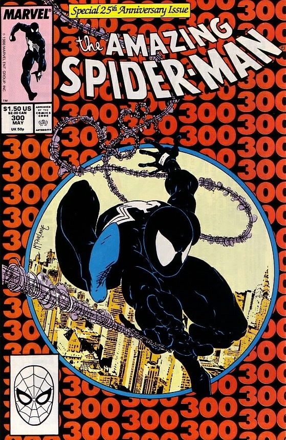 Amazing Spider-Man #300, copertina di Todd McFarlane