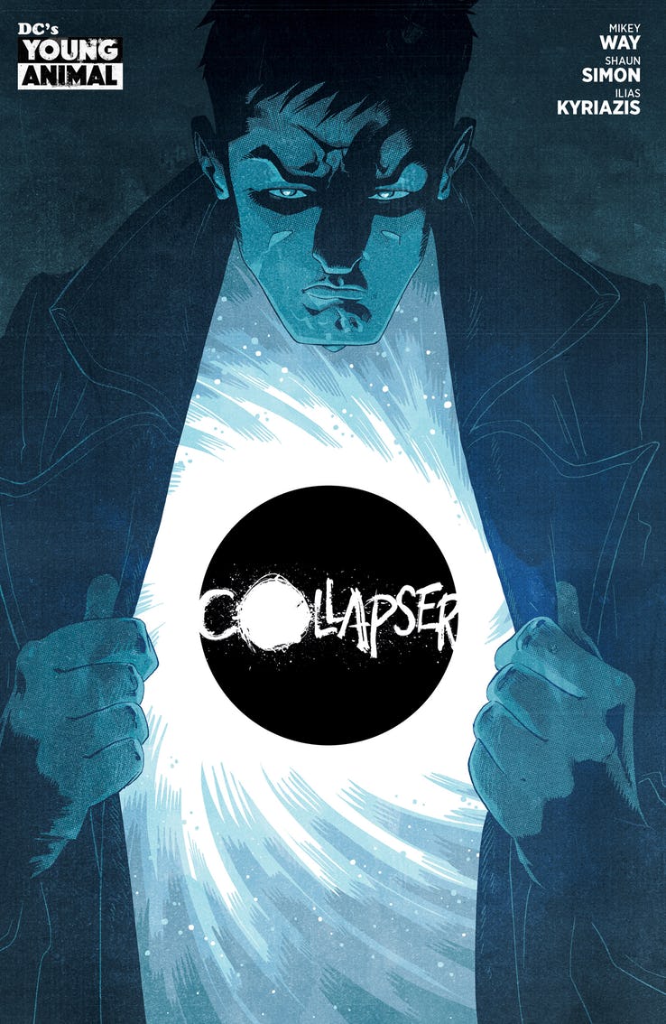 Collapser #1, copertina di Ilias Kyriazis