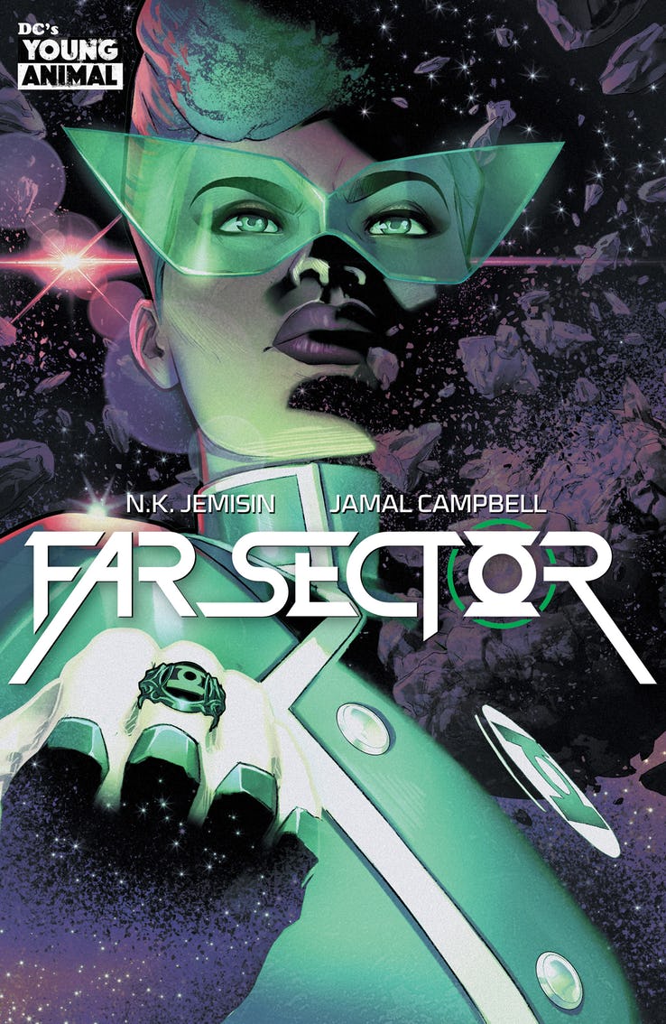 Far Sector #1, copertina di Jamal Campbell