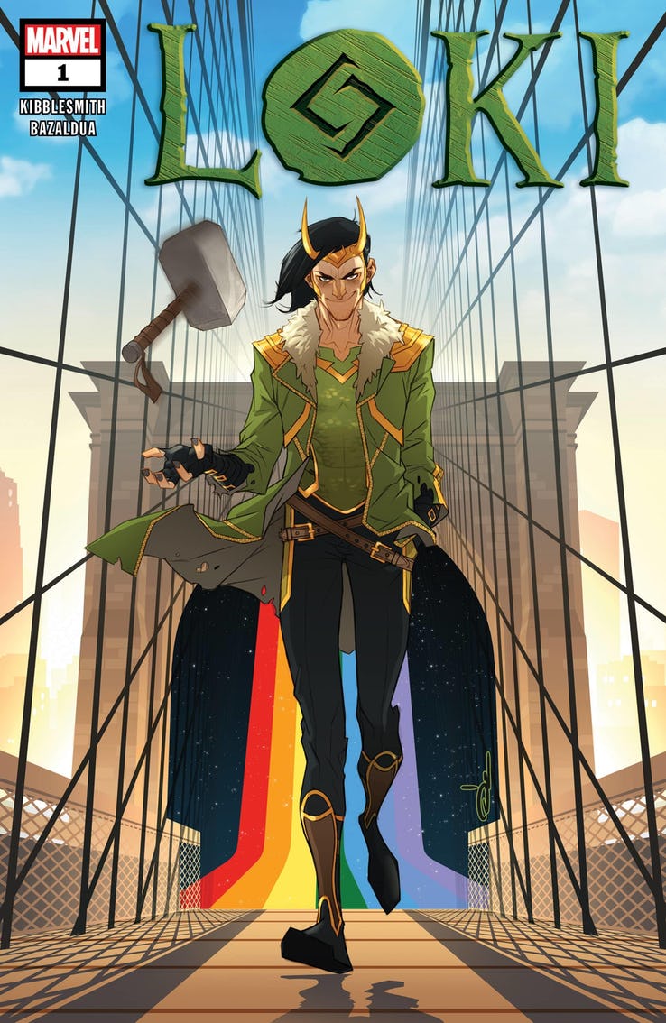 Loki #1, copertina di Ozgur Yildirim