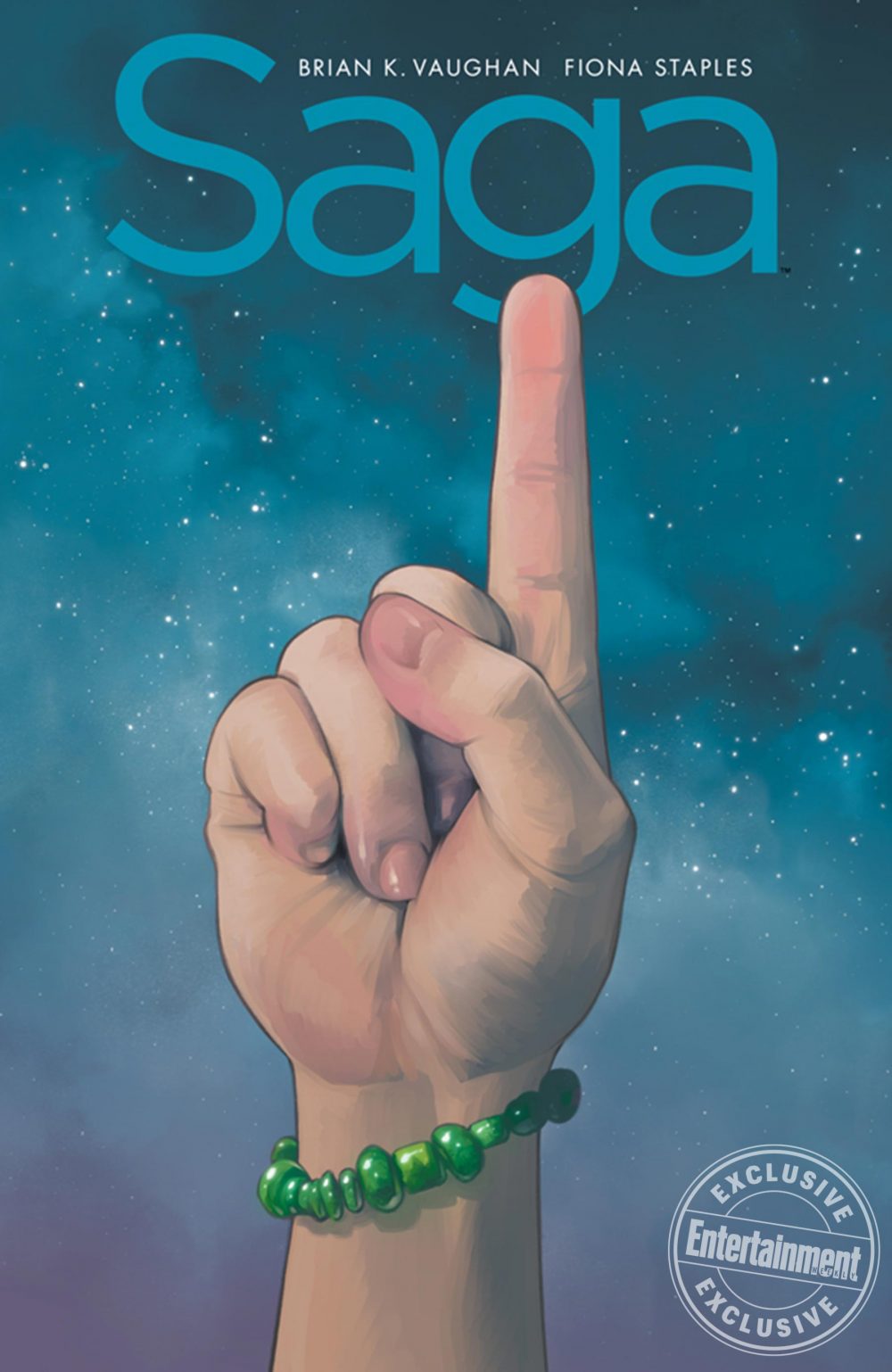 Saga: Compendium One, copertina di Fiona Staples