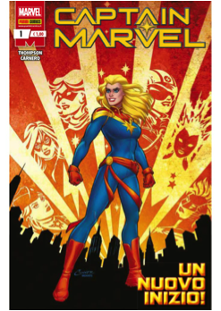 Captain Marvel 1, copertina di Amanda Conner